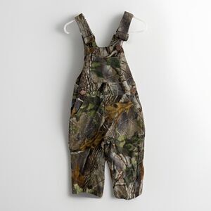 Vintage Y2K J.Tuohy’s Hunting Camouflage Overalls Made In Usa Size 2T Realtree